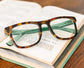 Peepers Hall Tortoise/Green Reading Glasses
