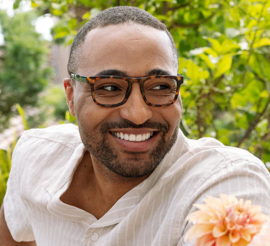 Peepers Hall Tortoise/Green Reading Glasses