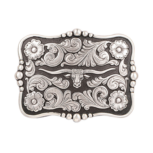 Nocona Mens Longhorn Buckle