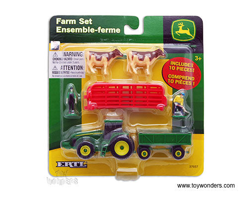 John Deere 10 Piece Farm Set