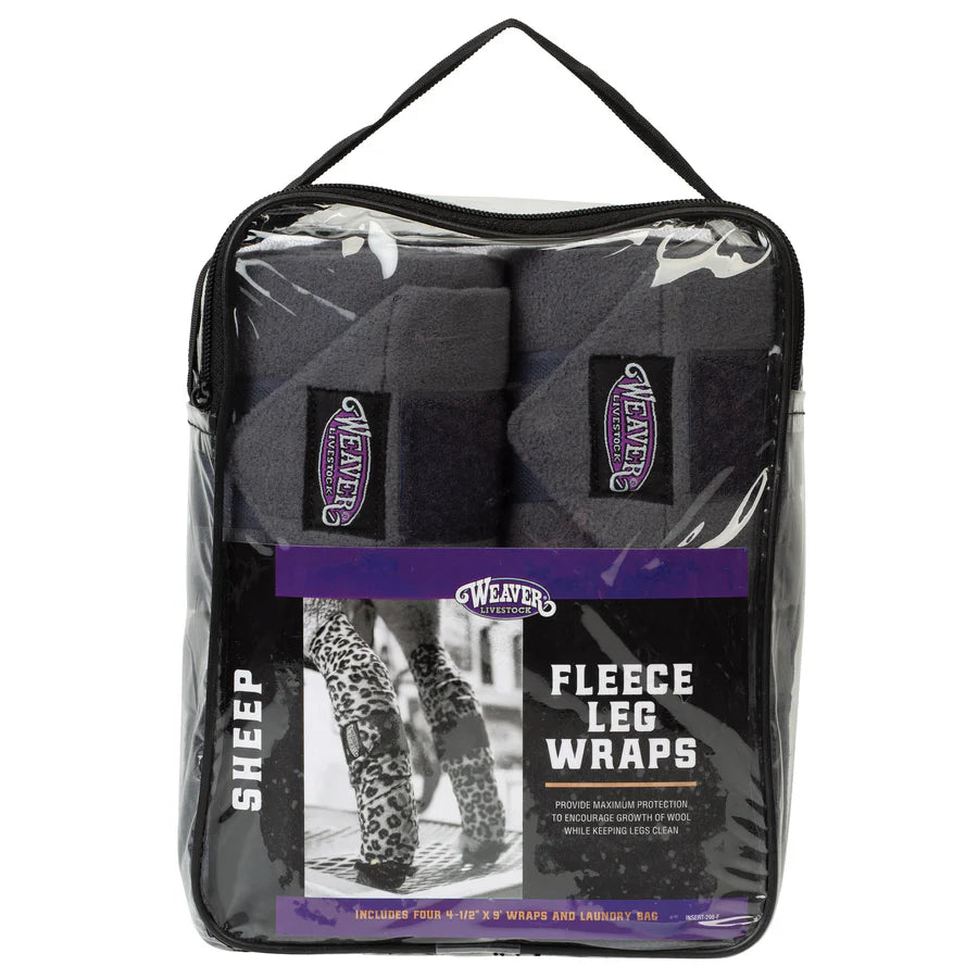 Weaver Sheep Fleece Leg Wraps