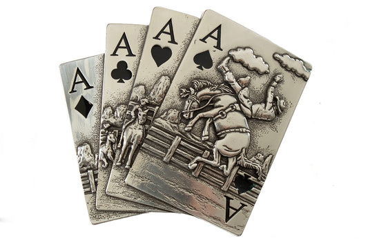 Blazin Roxx Aces Buckle