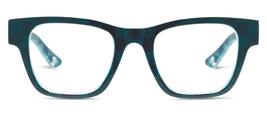 Peepers Bernadette Teal Blue Reading Glasses