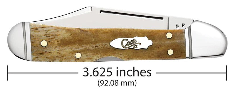 Case Smooth Antique Bone Mini CopperLock