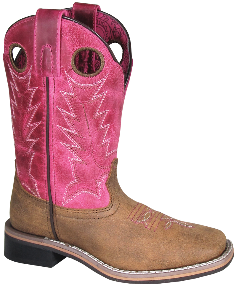 Smoky Mountain Girl's Tracie Pink Boot 10.5