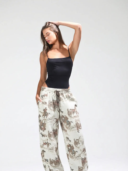 Horse Print Sweatpants