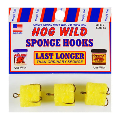 Magic Bait Hog Wild Sponge Hooks