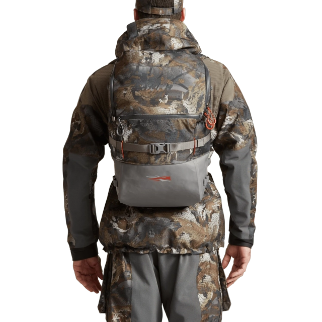 Sitka Timber Pack in Optifade Waterfowl Timber