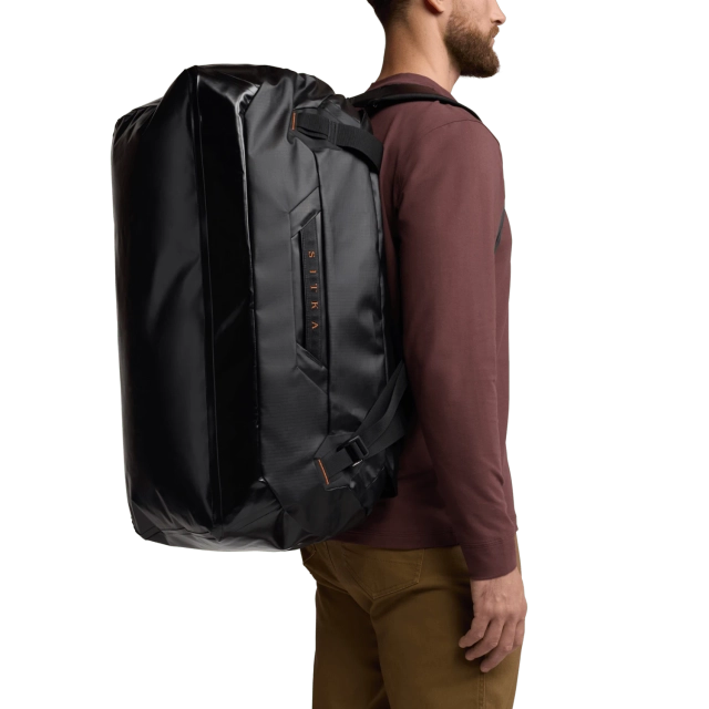 Sitka Drifter Duffle 75L in Sitka Black/Black