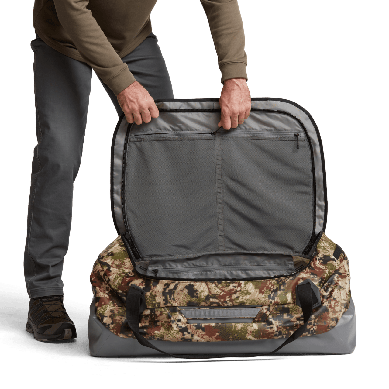 Sitka Drifter Duffle 110L in Optifade Subalpine