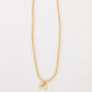 West & Co 14" Gold Plated Necklace with Horse Head Charm