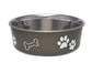 Espresso Bella Stainless Steel Dog Bowl