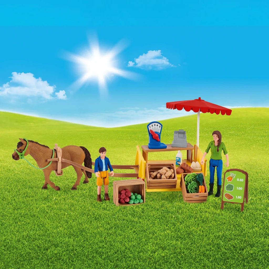 Schleich Sunny Day Mobile Farm Stand