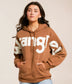 Wrangler Brown Logo Hoodie