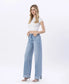 Flying Monkey High Rise Cuffed Baggy Jean in Jubilant