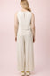 Woven Linen Sleeveless Top & Pants Set in Oatmeal