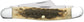 Case Peach Seed Jig Amber Bone Carbon Steel Medium Stockman with Spey Blade