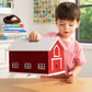 John Deere 1:64 Scale 24 Piece Farm Playset with On-the-Go Barn