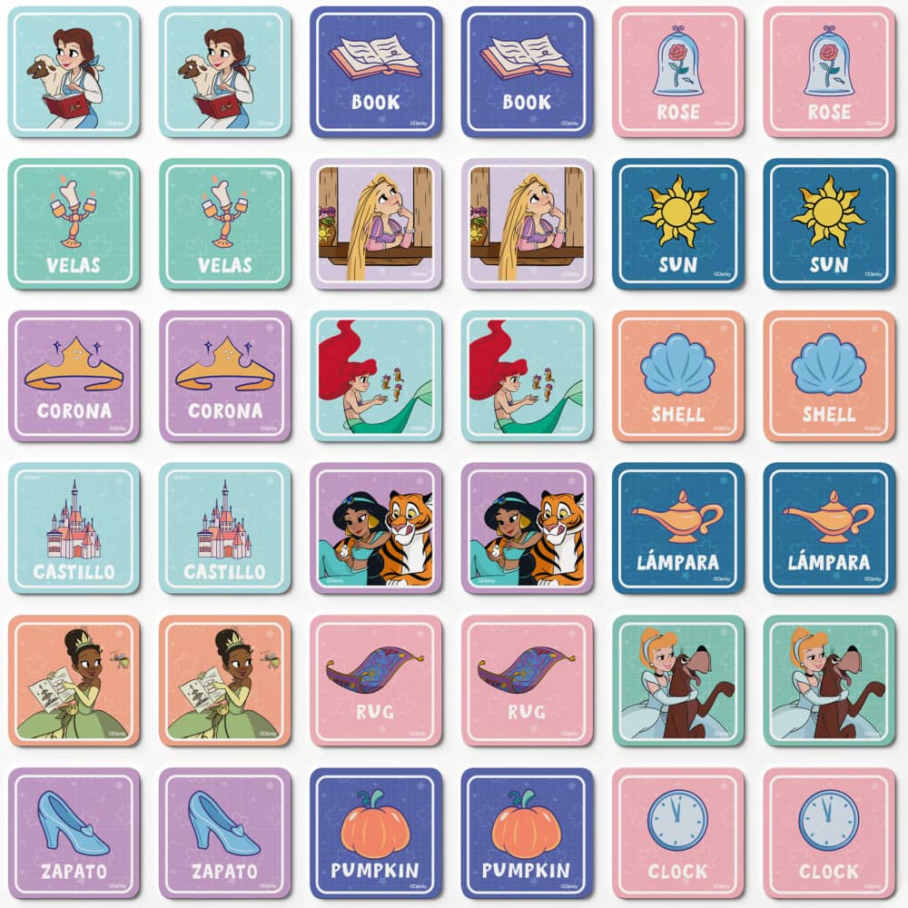 Disney Princesses Memory Game
