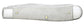Case U.S. Veteran Gift Set Embellished Smooth Natural Bone with Blue and Red Color Wash Trapper