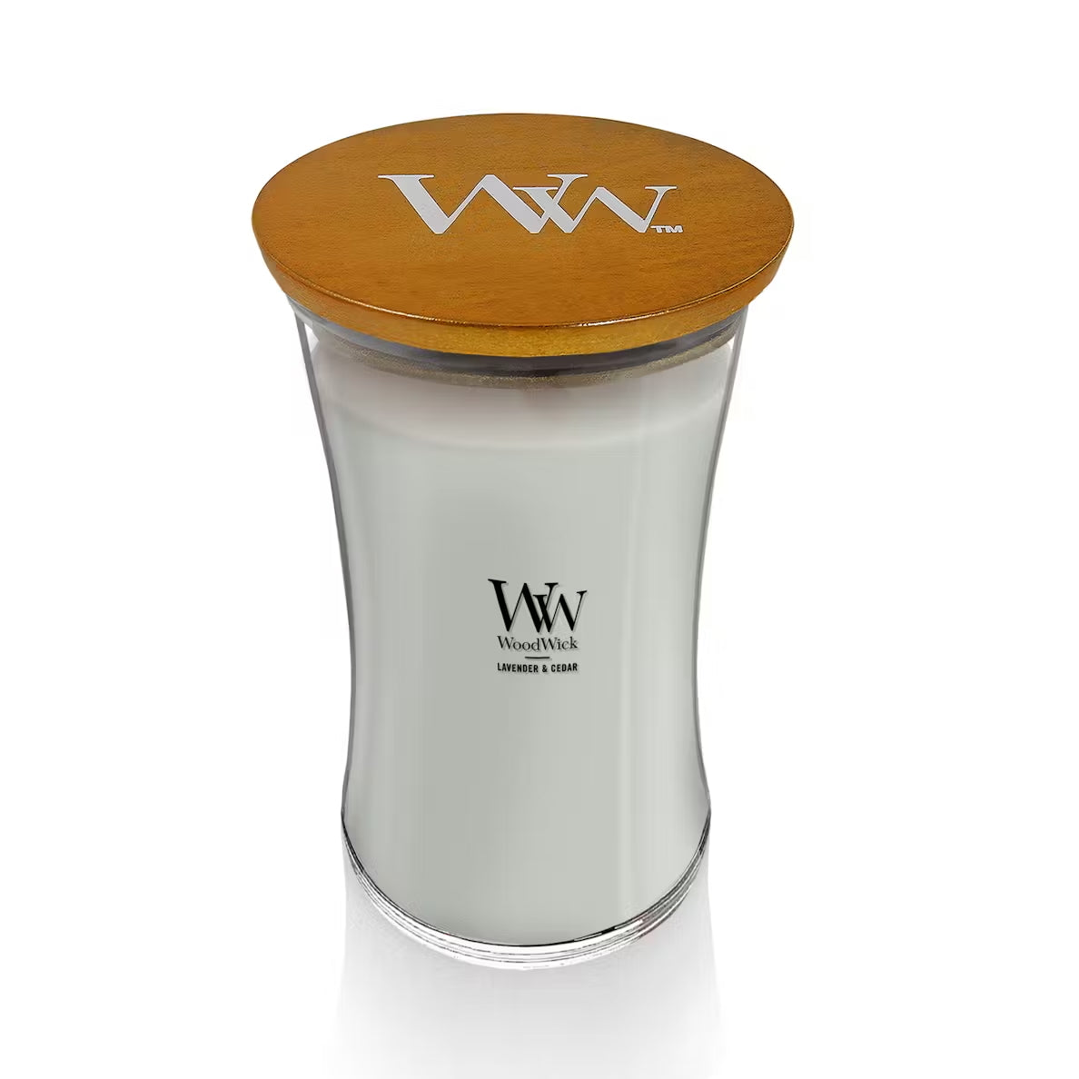 WoodWick Lavender & Cedar Large Hourglass Candle