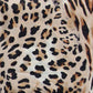 Wyoming Traders 20" Leopard #5 Charmeuse Silk Wild Rag