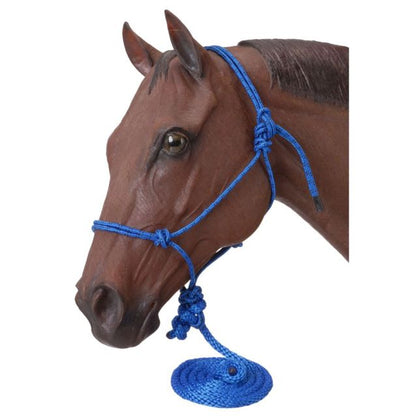 Tough1 Poly Rope Halter with Lead