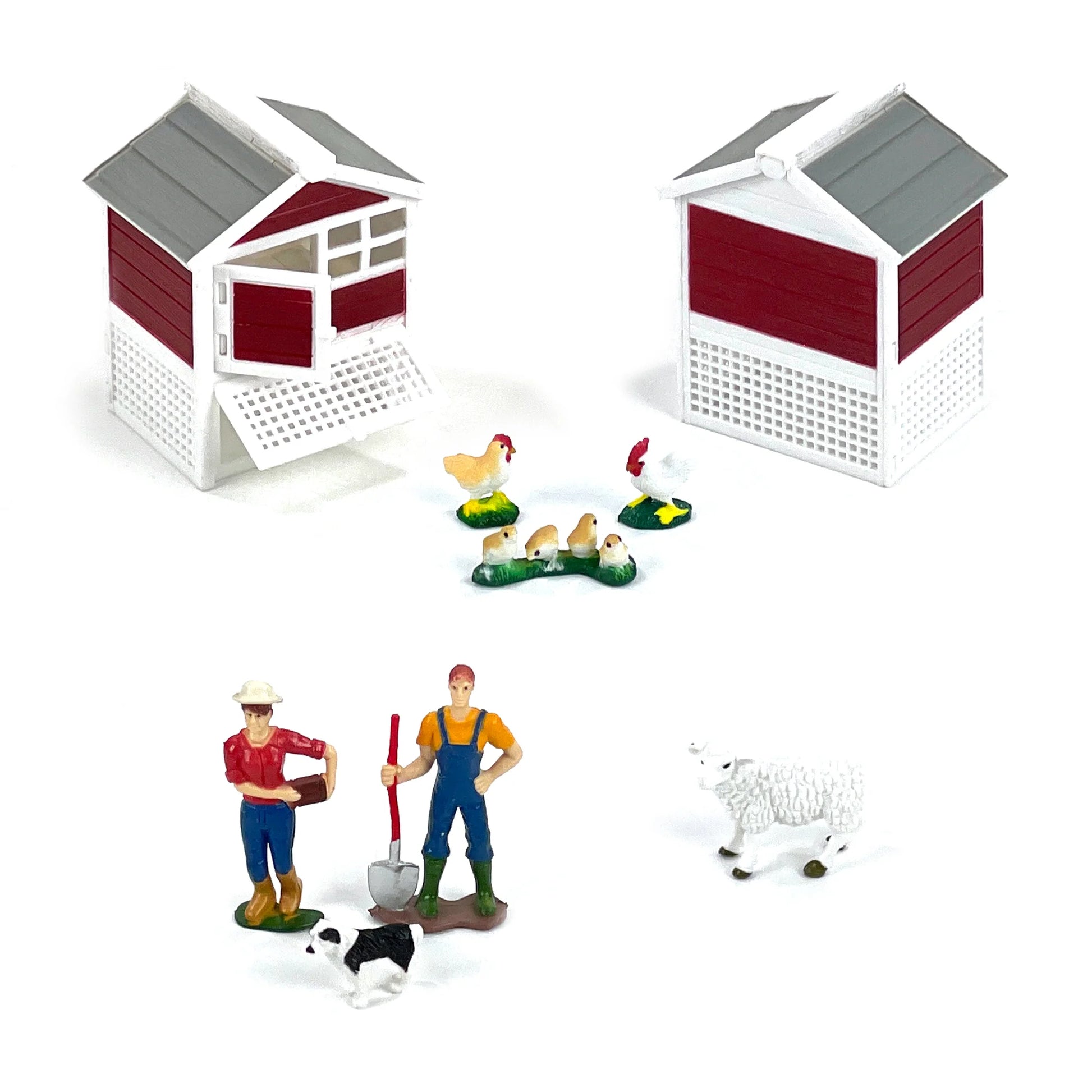 Mini Farm Sets Big Country 1:32 Scale Mini Farm Set – Cowboy Headquarters