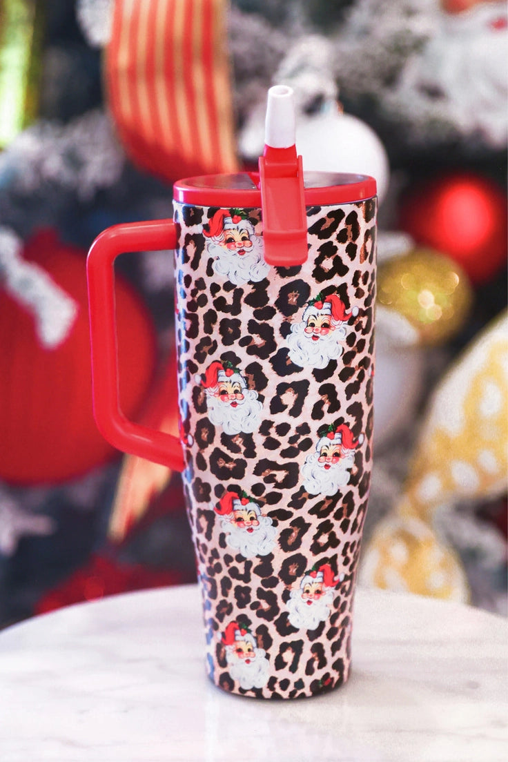 Santa Safari Chic Sleek Tumbler
