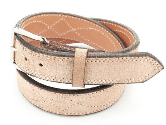 TX Saddlery Natural Roughout Gunfighter Belt