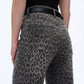 Bayeas High Rise Leopard Print Wide Leg Pants