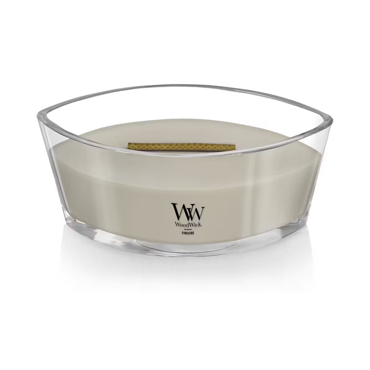 WoodWick Fireside Ellipse Candle