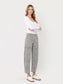 Lovervet High Rise Leopard Print Utility Barrel Jeans