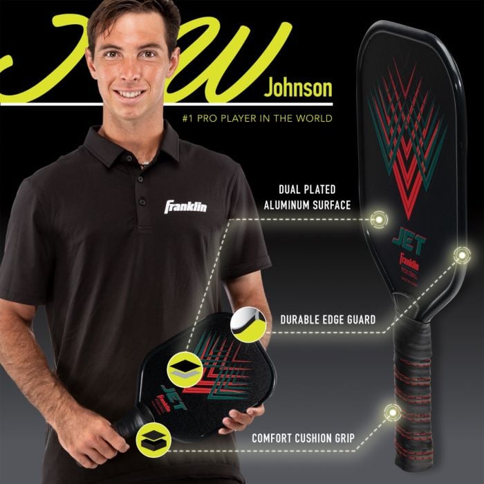 Franklin Aluminum Jet Pickleball Set - 2 Players