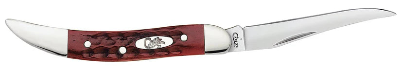 Case Pocket Worn Corn Cob Jig Old Red Bone Small Texas Toothpick