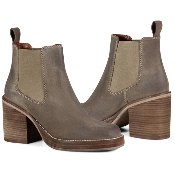 Ser Eeta Nubuck Bootie Grey 6.5