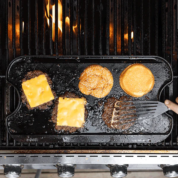 Lodge 20"x10.5" Inch Pro-Grid Reversible Grill/Griddle