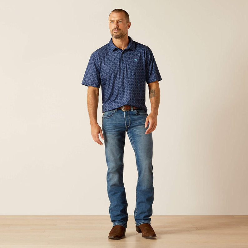 Ariat Blue Depths 360 Airflow Polo