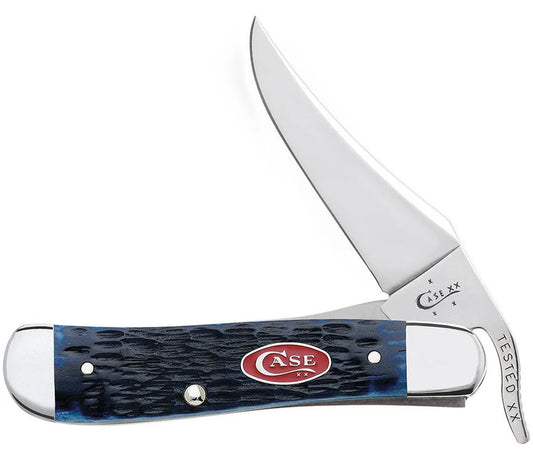 Case Rogers Jig Navy Blue Bone RussLock