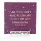 Verses For Gratitude – Bible Verse Card Set & Display Stand