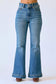 Judy Blue High Waisted Petite Tummy Control Flare Jean