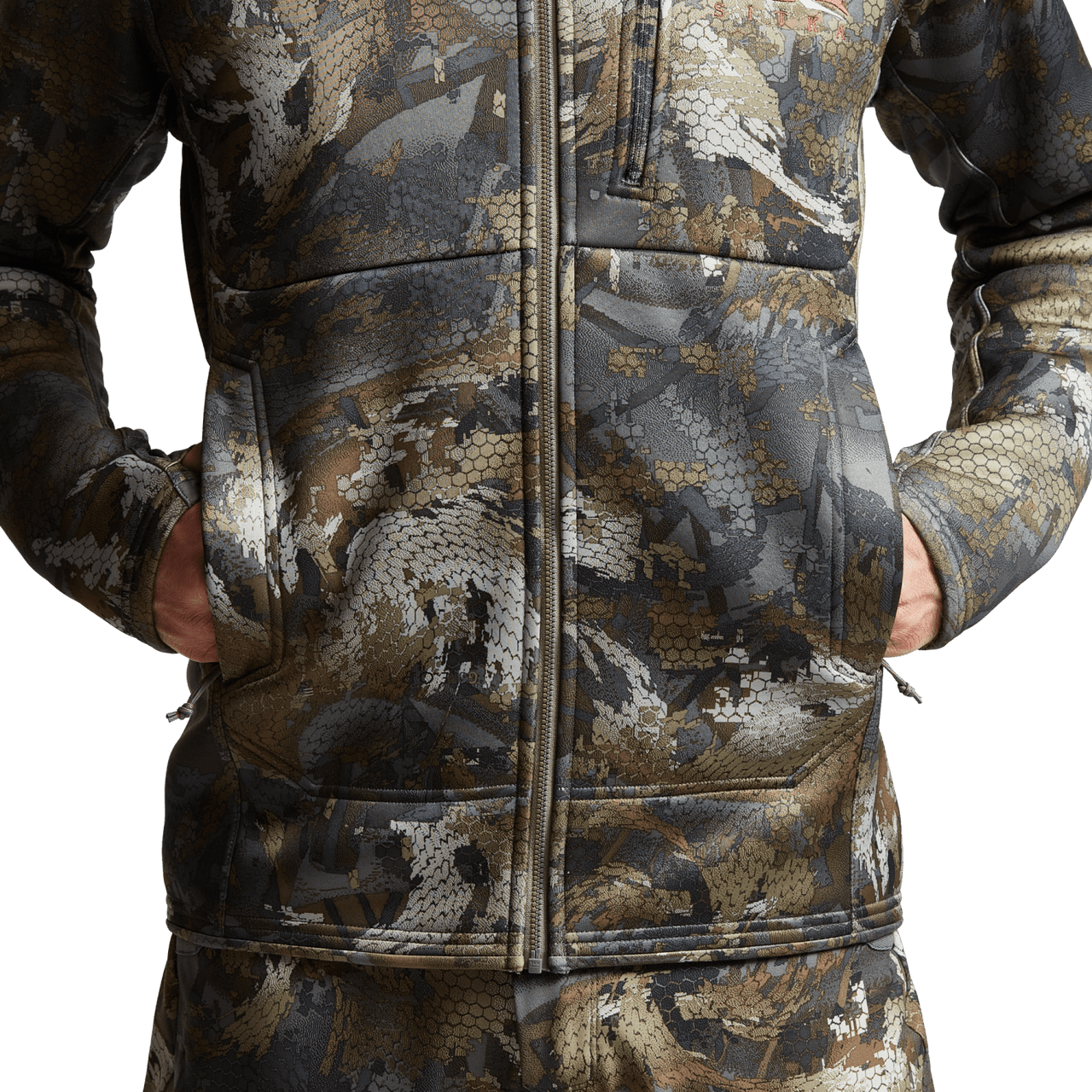 Sitka Traverse Hoodie in Optifade Timber