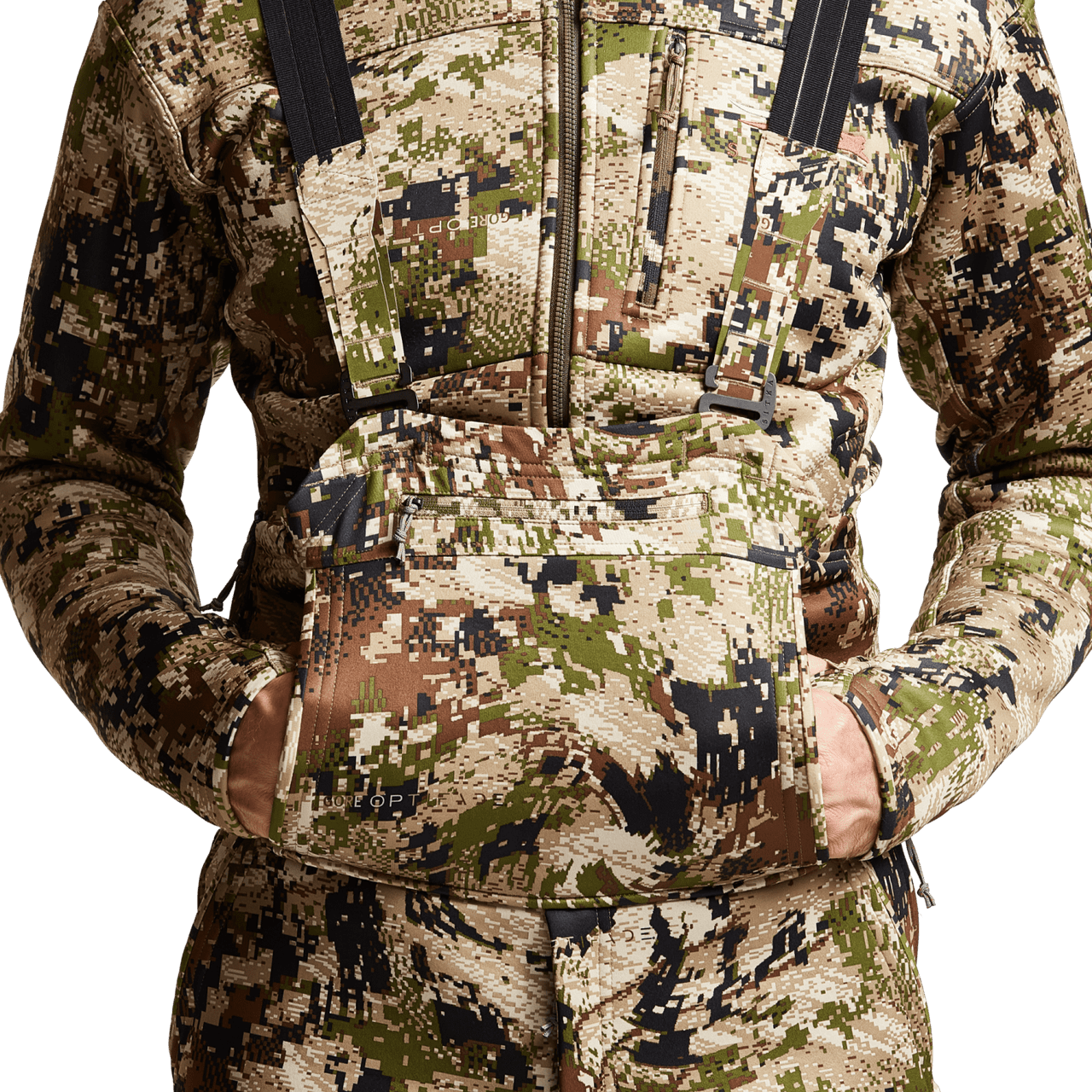 Sitka Traverse Bib in Optifade Subalpine