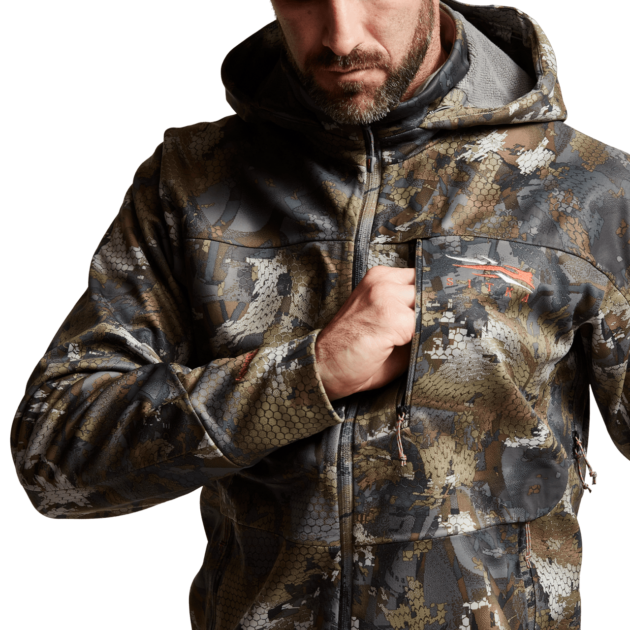 Sitka Jetstream Jacket in Optifade Timber