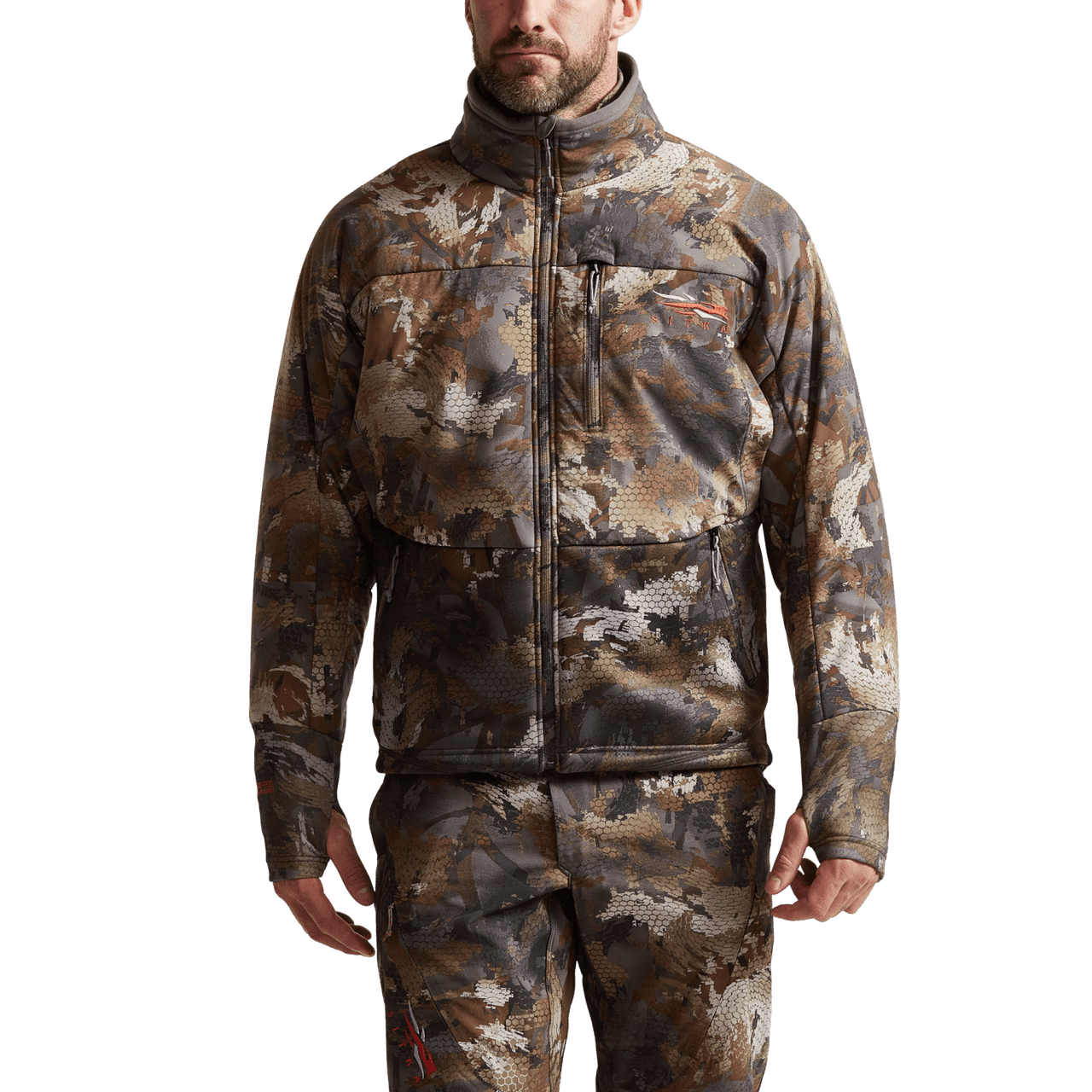 Sitka Duck Oven Jacket in Optifade Timber