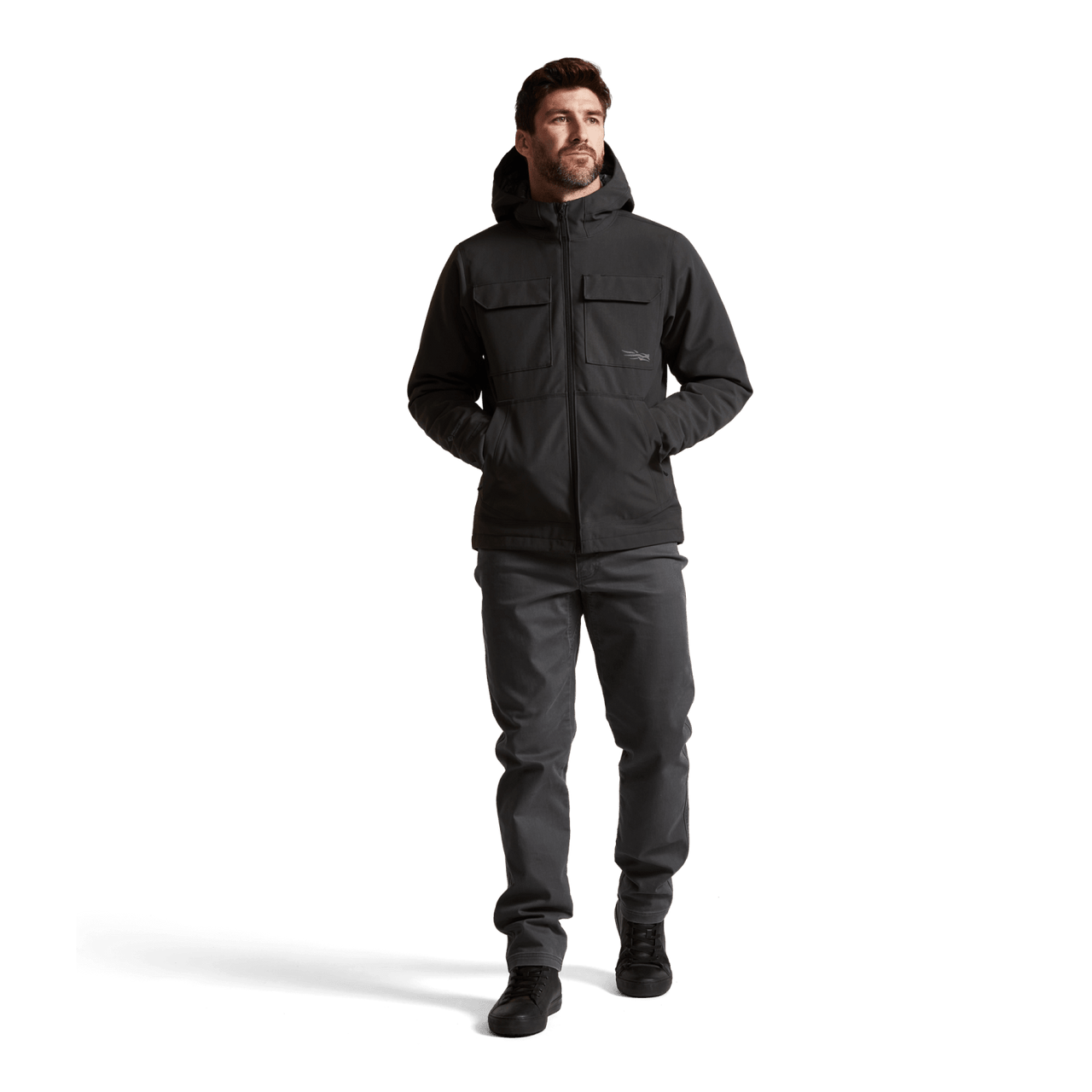 Sitka Grindstone Work Jacket in Obsidian