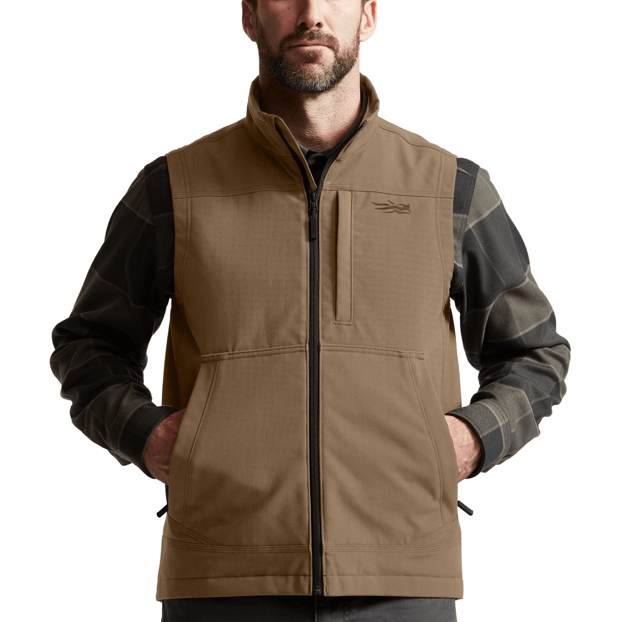 Sitka Work Vest in Tobacco