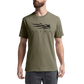 Sitka Icon Tee in Dark Green Sage