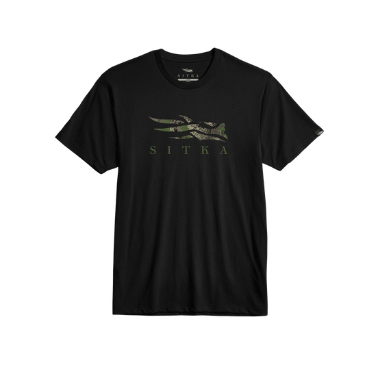 Sitka Icon Optifade Tee in Black Cover