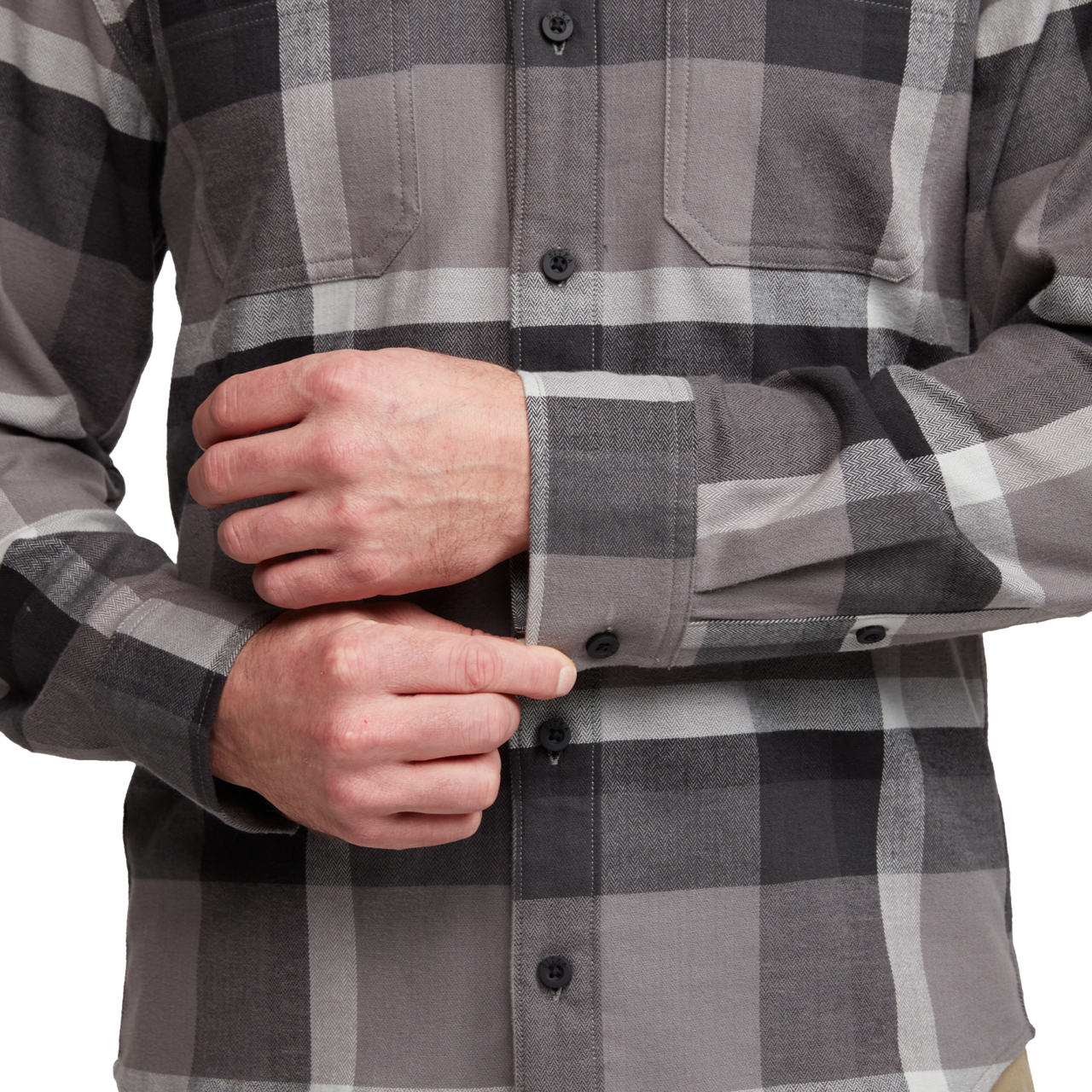 Sitka Ashland Woodsmoke Fall Plaid Lightweight Flannel Shirt